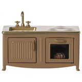 Miniature Kitchen for Mice - Light Brown