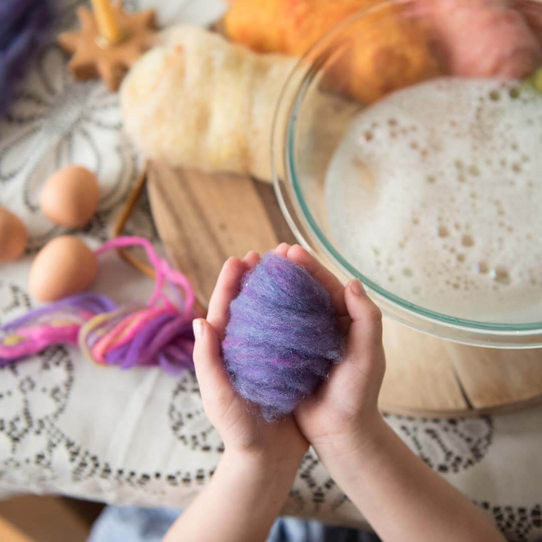 Felted Eggs Kit