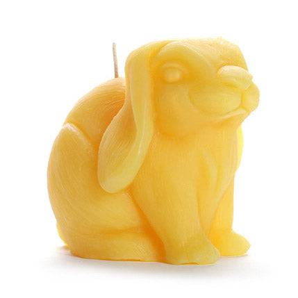 Beeswax Bunny Rabbit Candle