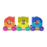 Wooden Magnetic Rainbow Tram