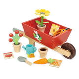 Wooden Garden Wheelbarrow Set