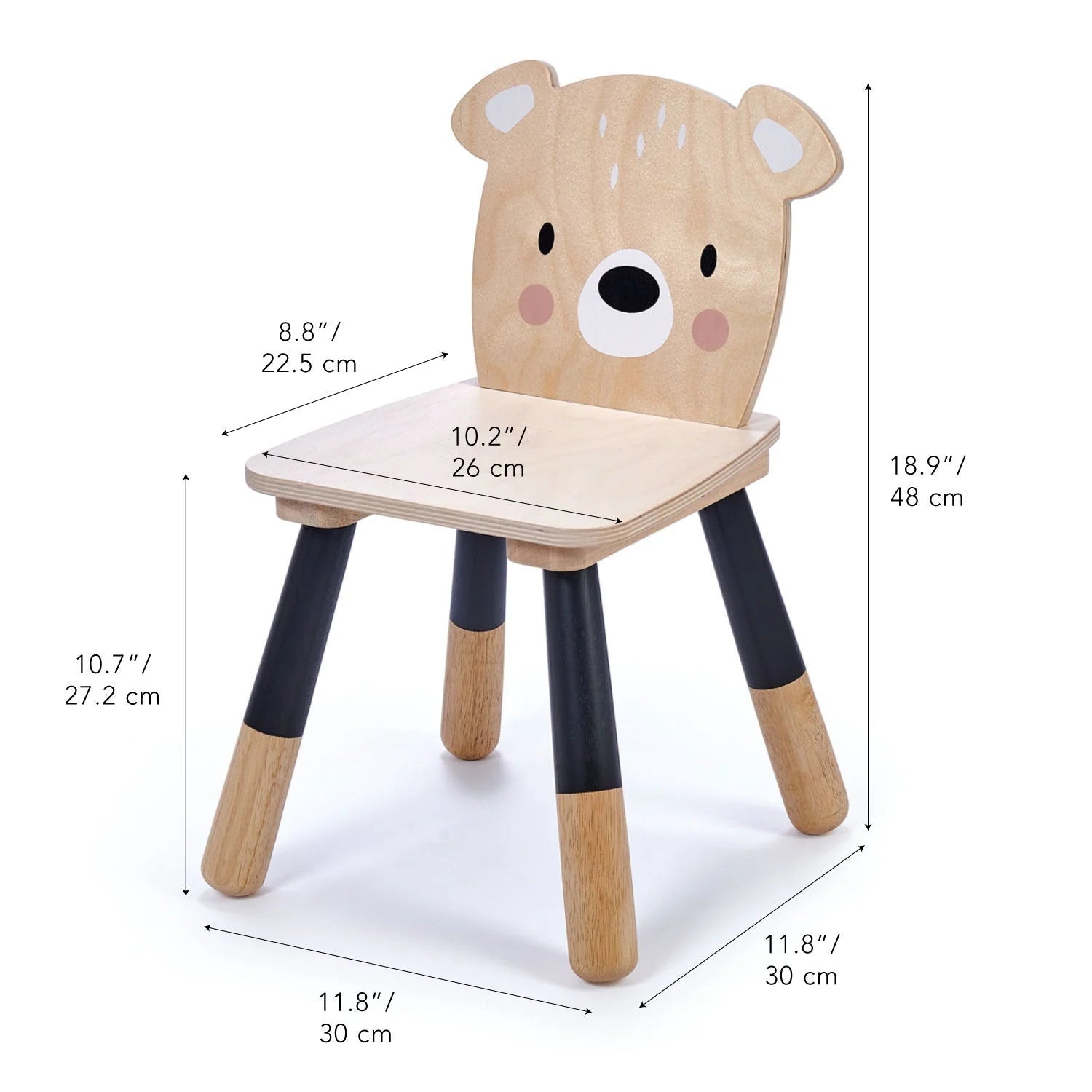 Forest Wooden Activity Table and Chairs Set