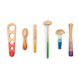 Wooden Rainbow Tools