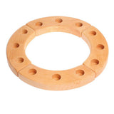 Waldorf Wooden Birthday Ring - Natural