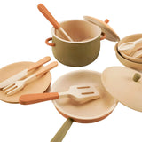 Wooden Tableware Set - Herbal Palette