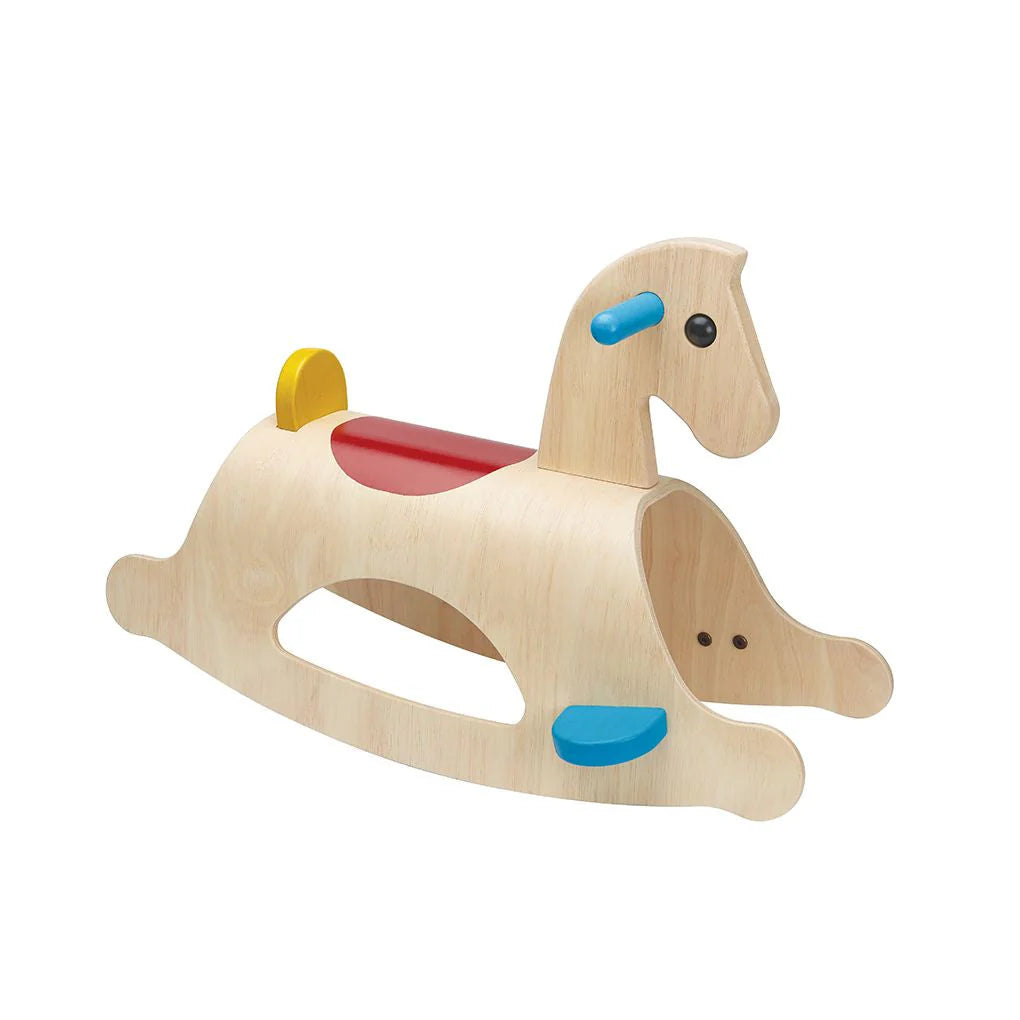 Wooden Palomino Rocking Horse