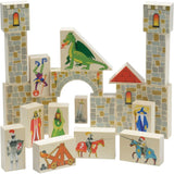 Wooden Castle Blocks Set