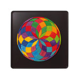 Magnetic Wooden Tile Puzzle - Rainbow Wheel