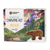 Bear Soapstone Carving Kit