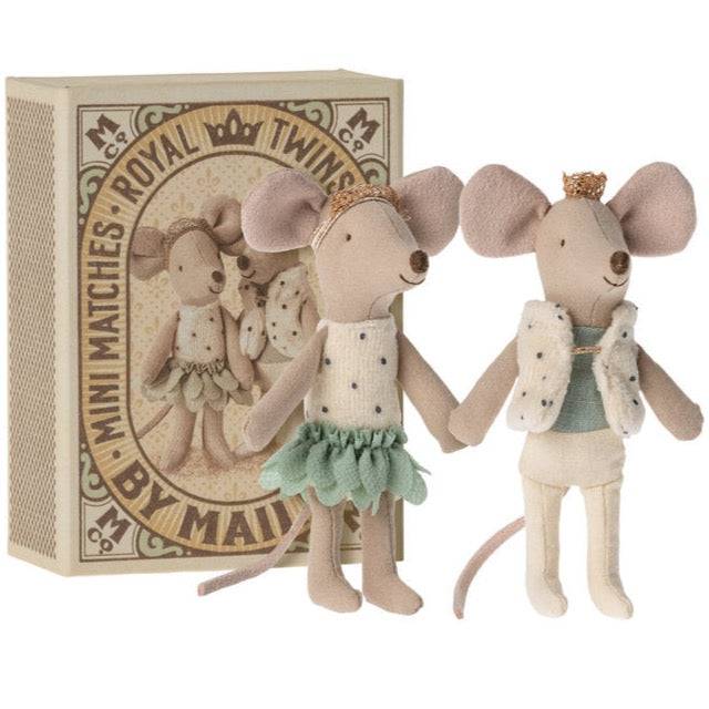 Royal Twin Mice in Matchbox