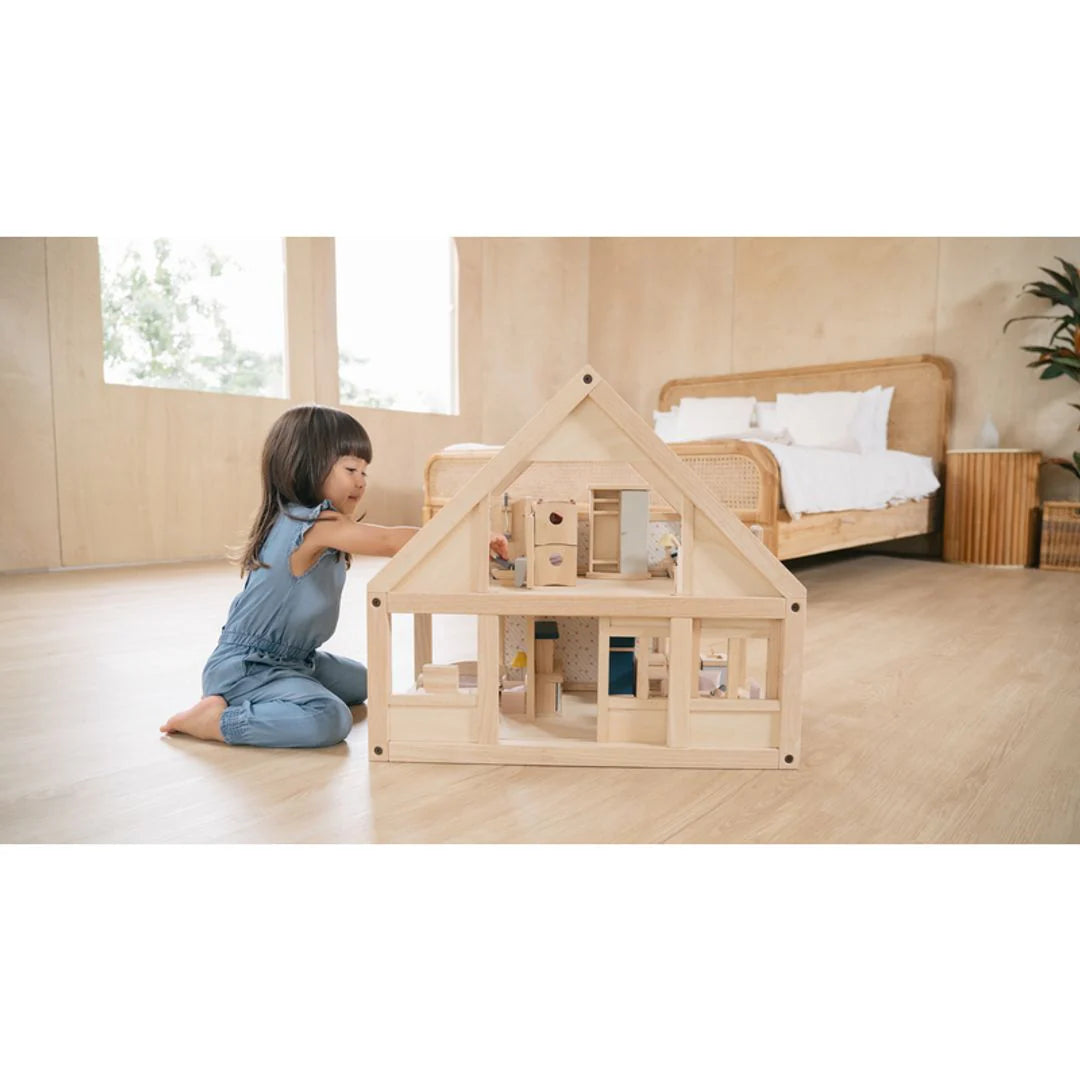 Classic Wooden Dollhouse