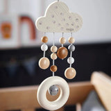 Wooden Dangling Figure Dots with Bell