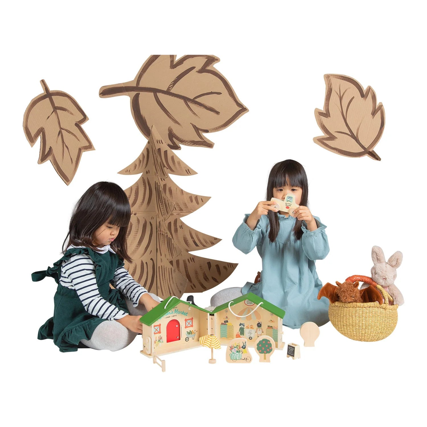 Market Day Wooden Playset