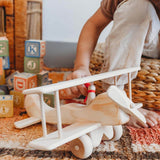 Wooden Toy Airplane