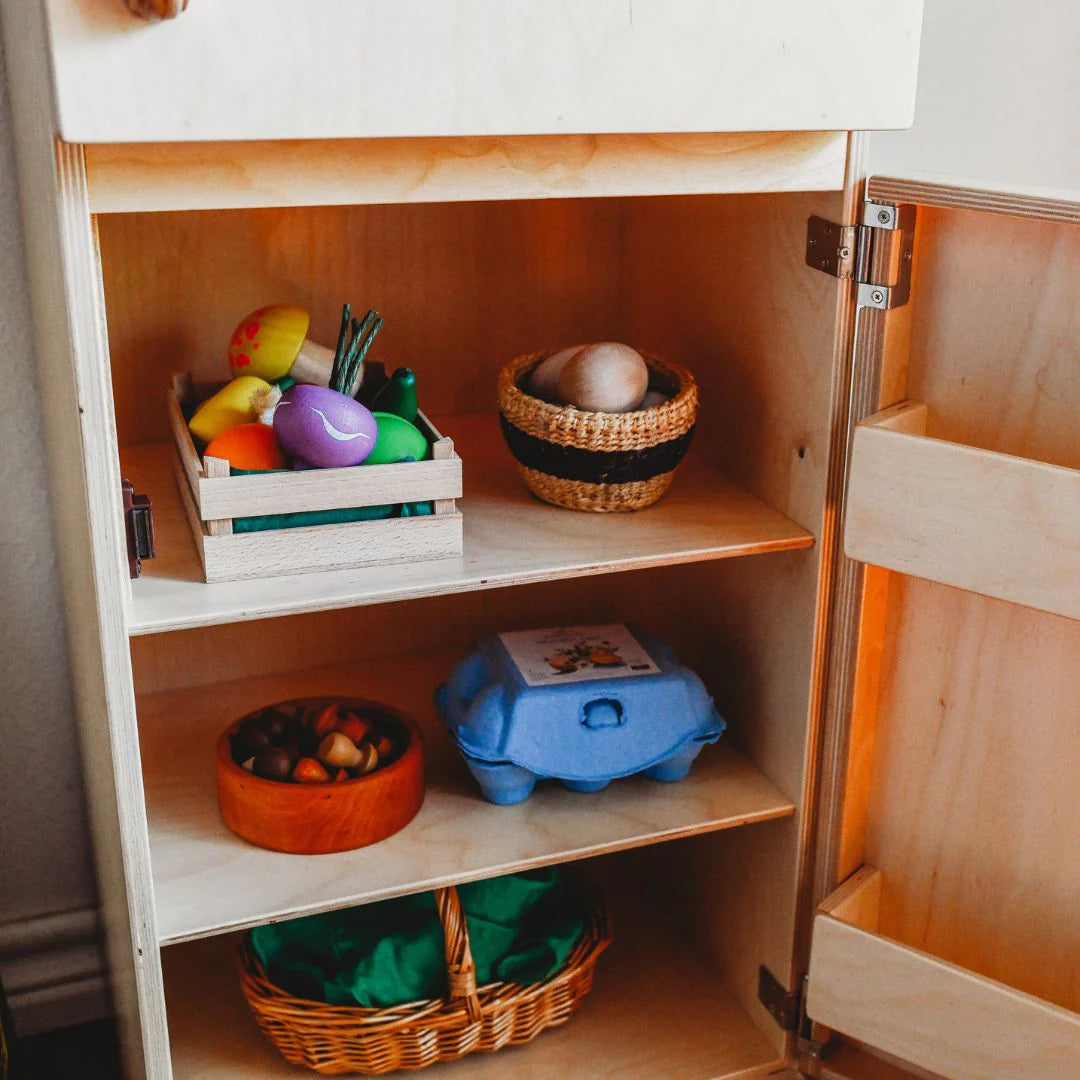 Classic Wooden Play Refrigerator