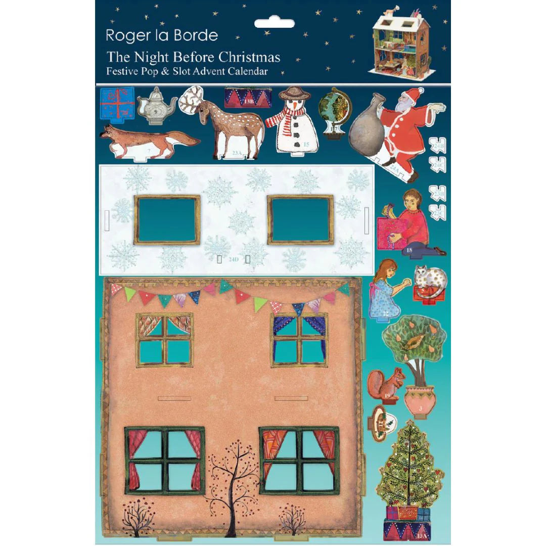 Large Christmas Pop & Slot Advent Calendar