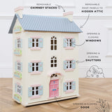 Cherry Tree Hall Wooden Dolls House