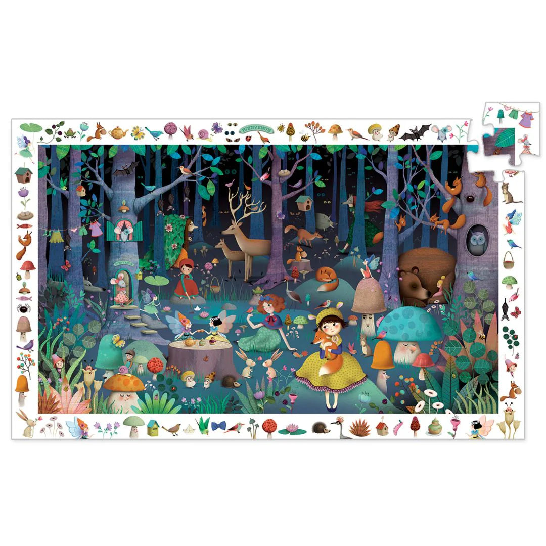 Enchanted Forest Observation Jigsaw Puzzle - 100 Piece