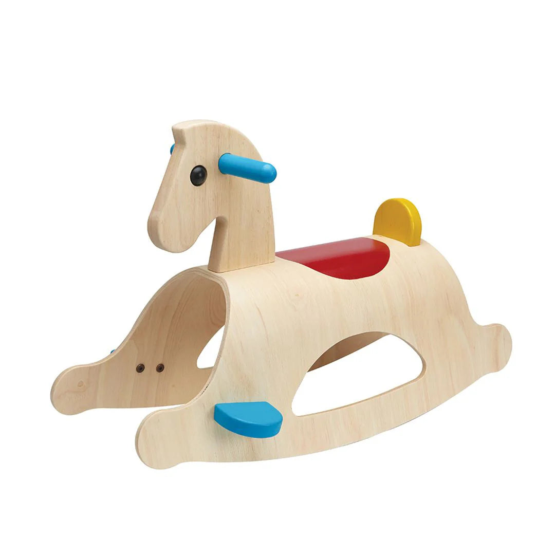 Wooden Palomino Rocking Horse