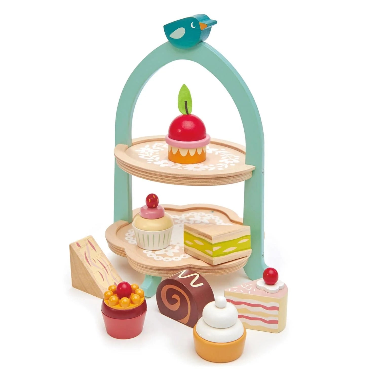 Wooden Afternoon Tea Stand