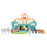 Noah's Great Wooden Ark & Animals