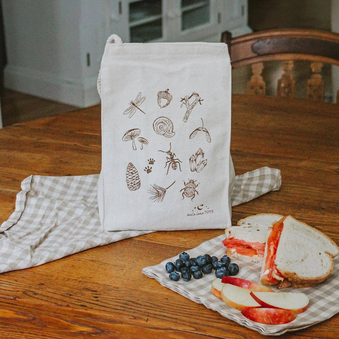 Nature Treasure Hunt Eco Lunch Bag