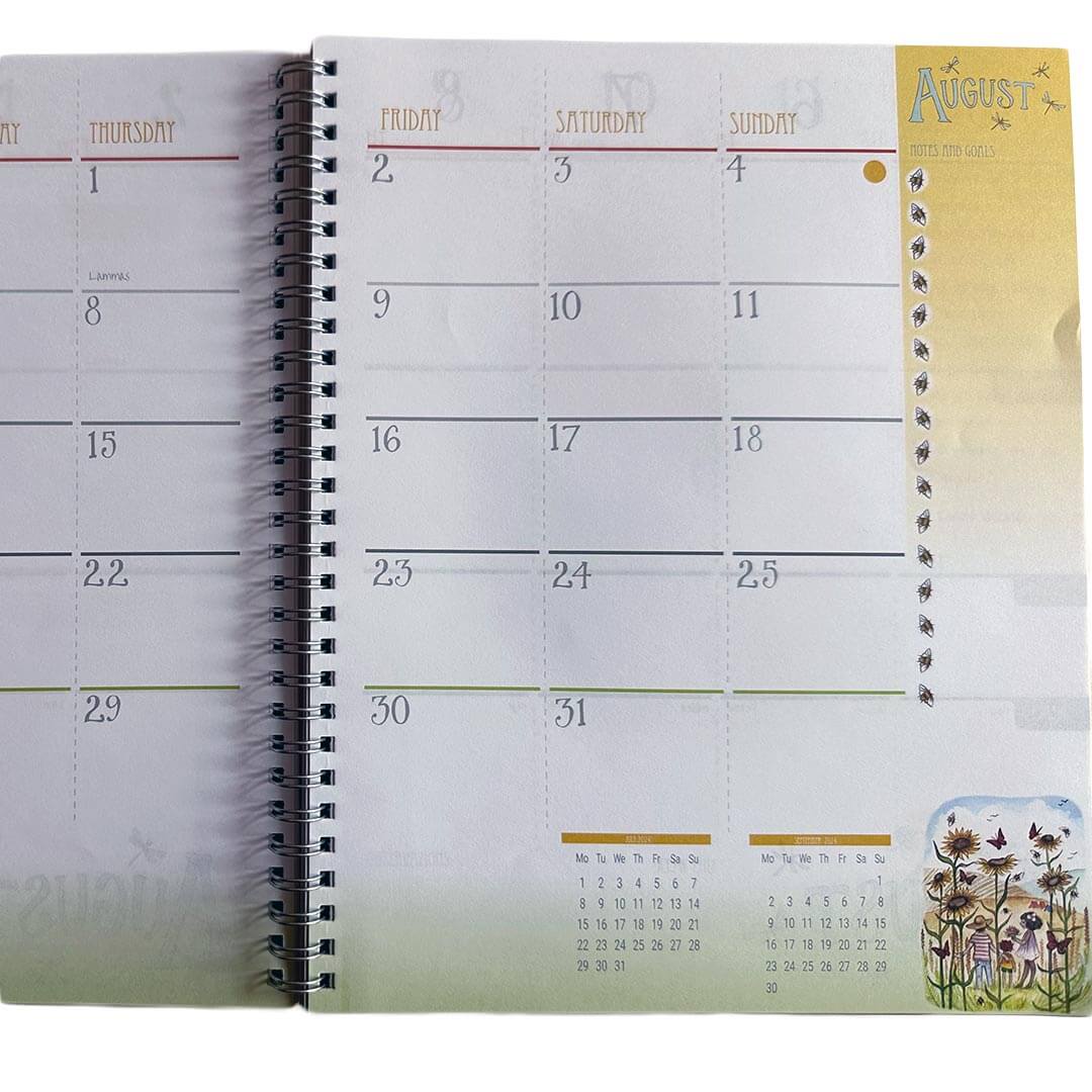 Around the Day Planner - Academic Year 2024-25