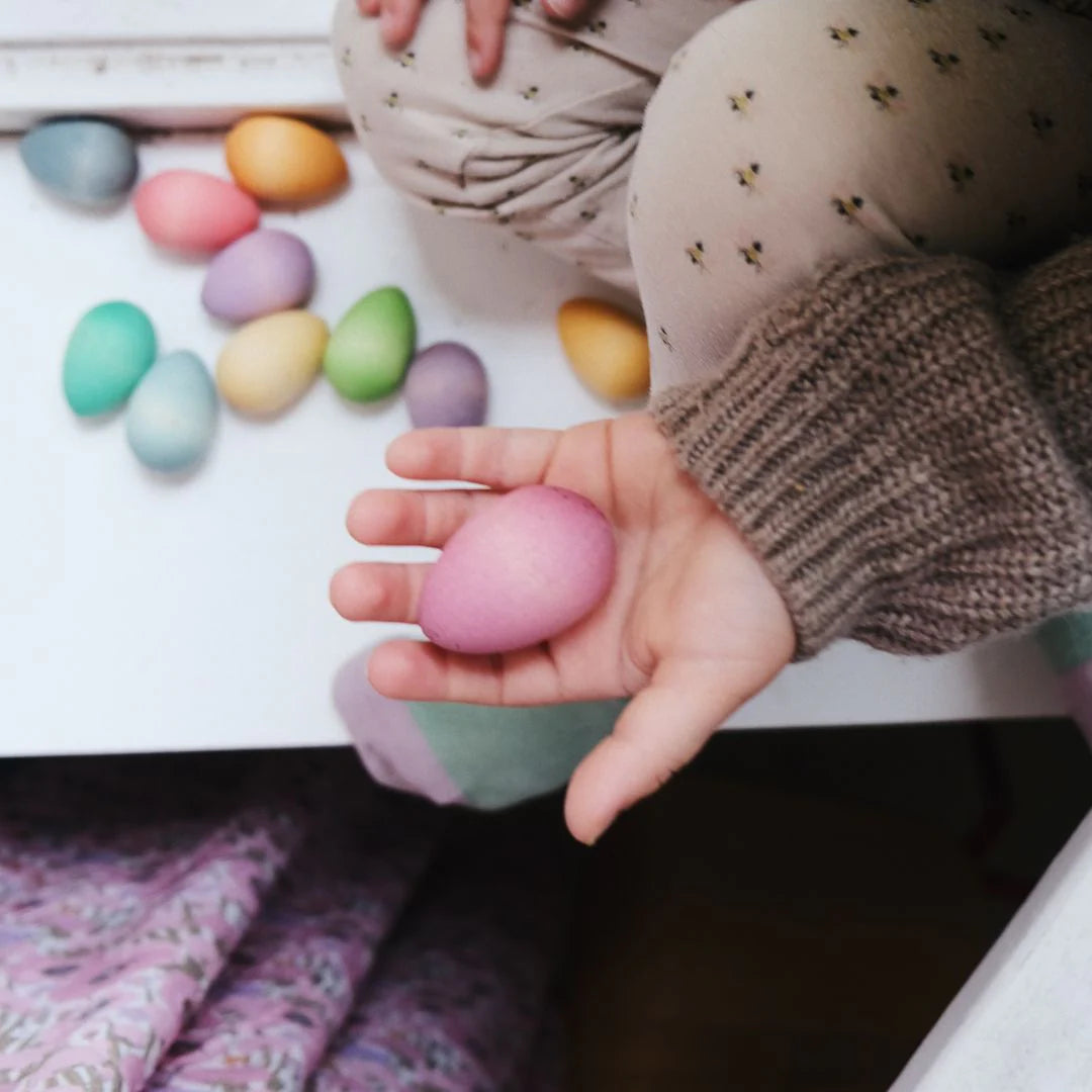 Wooden Happy Eggs