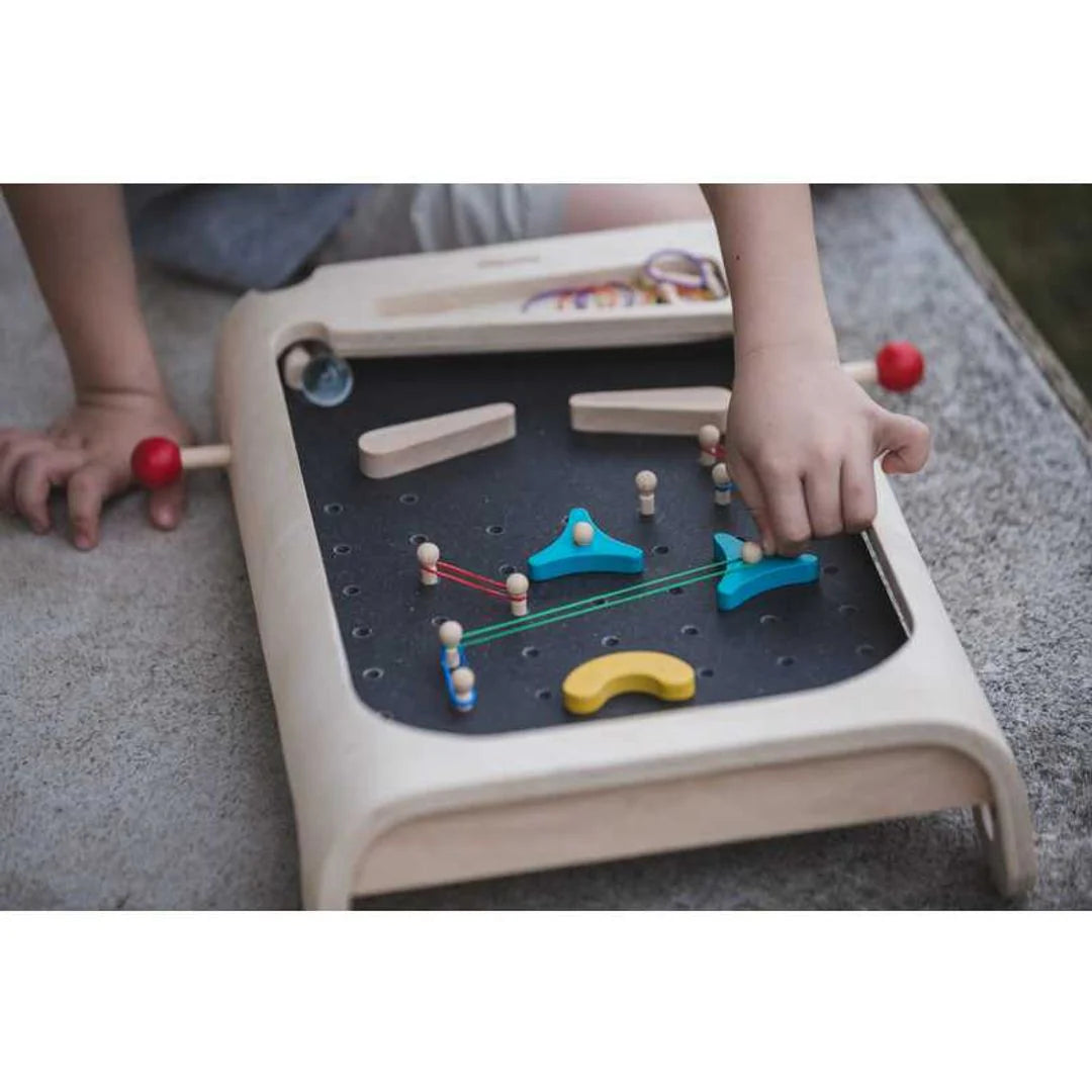 Wooden Pinball Game Set