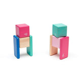 Pocket Pouch Wooden Magnetic Blocks - Blossom