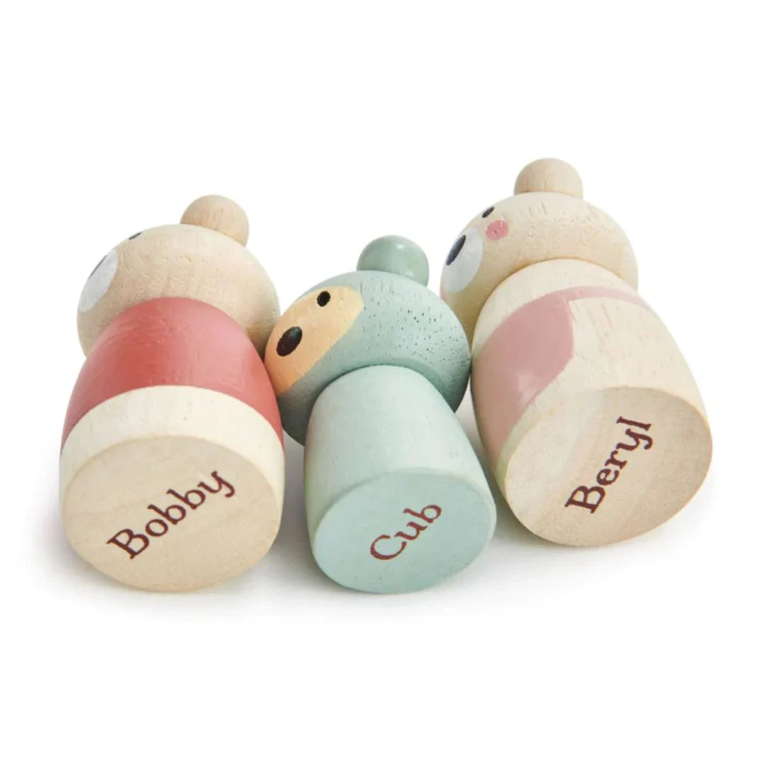 Bear Tales Wooden Doll Set