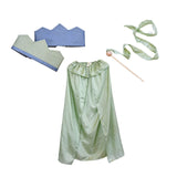 Moss Agate Magical Silk Dress Up Set