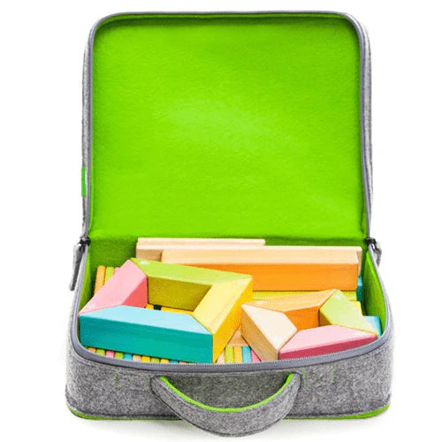 Felt Travel Tote for Tegu Blocks