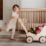 Wooden Doll Pram