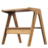 Two-Step Wooden Step Stool - Natural