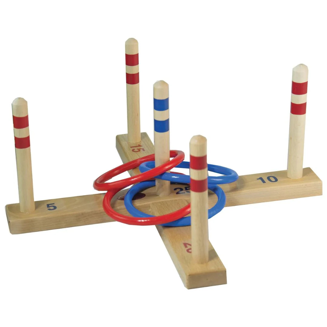 Wooden Ring Toss Game