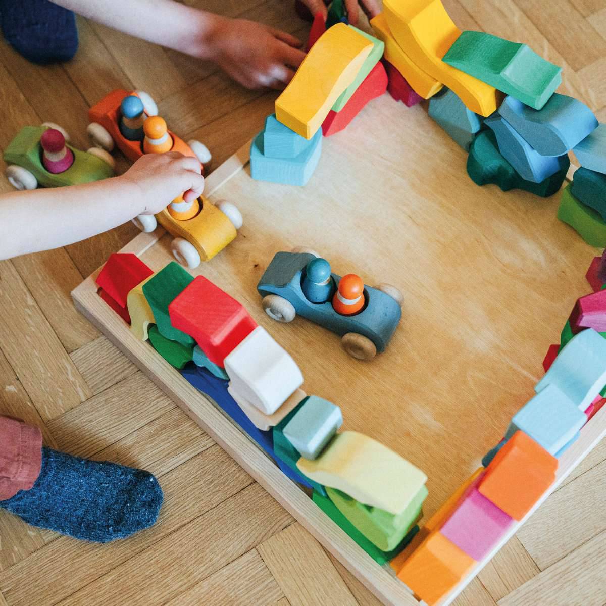 Four Temperaments Wooden Building Set