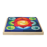 Arcs in Squares Wooden Building Block Set