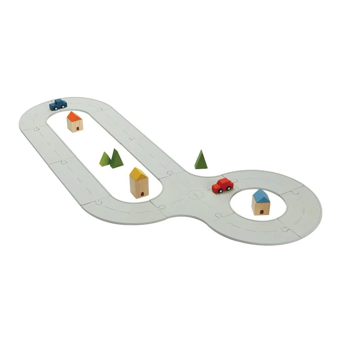 Rubber Road & Rail Set - Medium