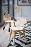 Wooden Forest Fox Chair