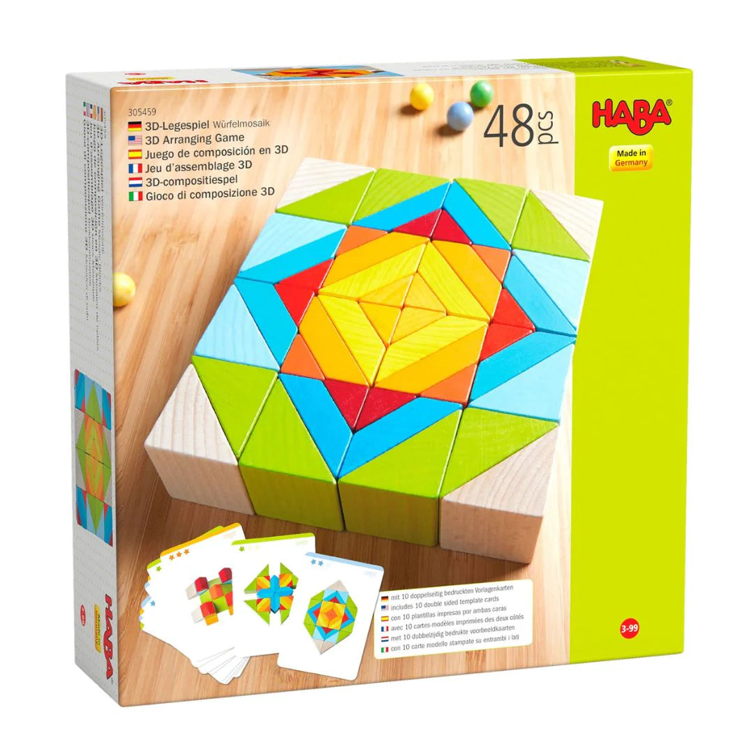 3D Wooden Mosaic Arranging Game