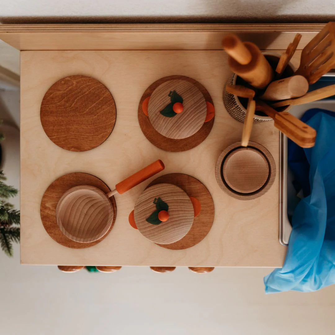 Classic Wooden Play Kitchen