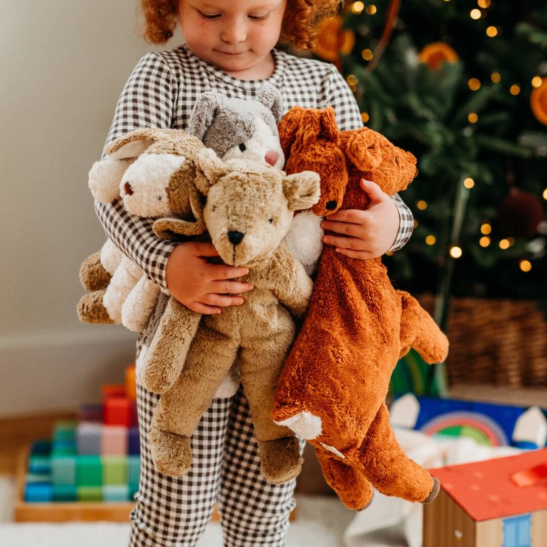 Organic Floppy Beige Teddy Bear