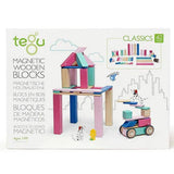 Magnetic Wooden Blocks - 42 Piece Set Blossom