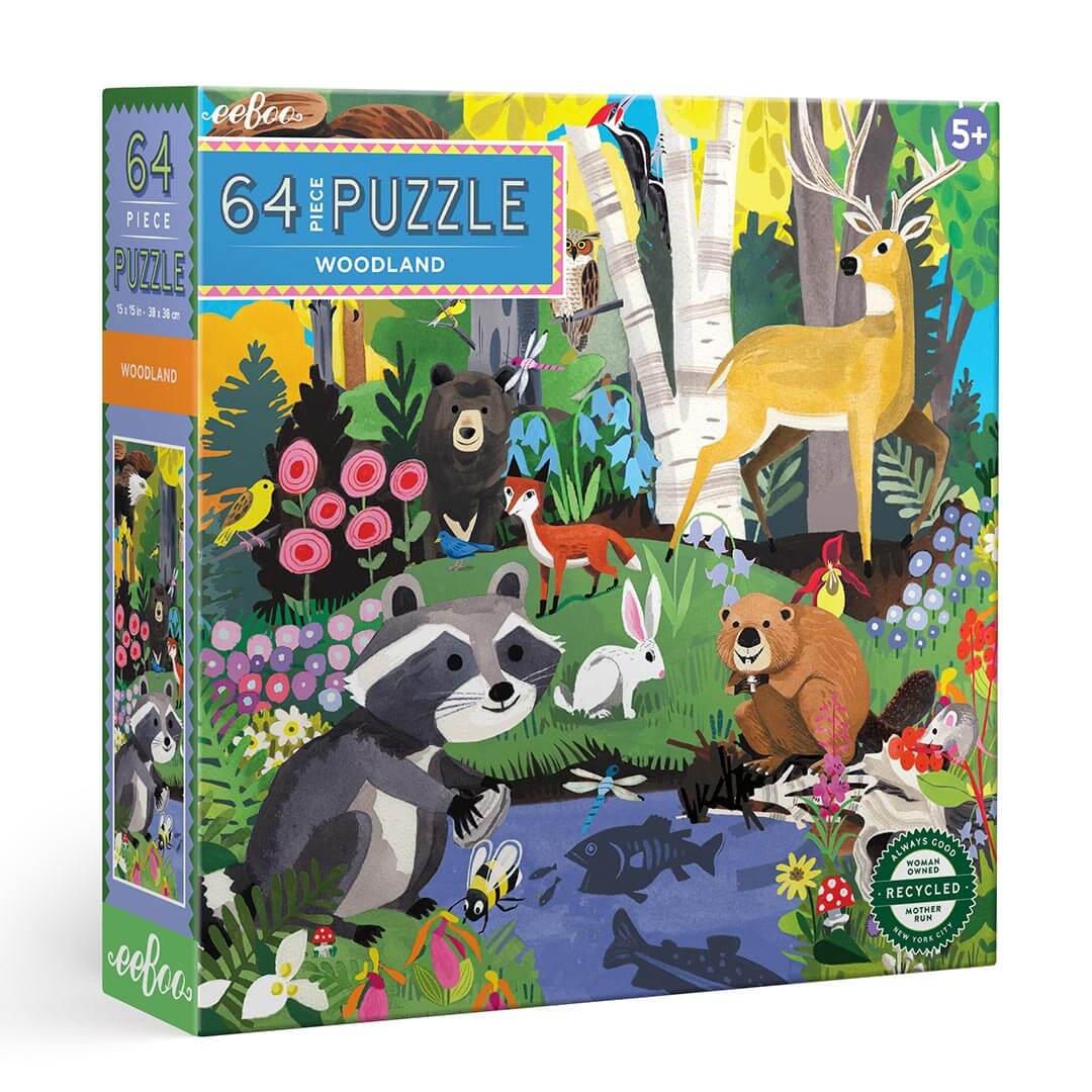 Woodland - 64 Piece Jigsaw Puzzle