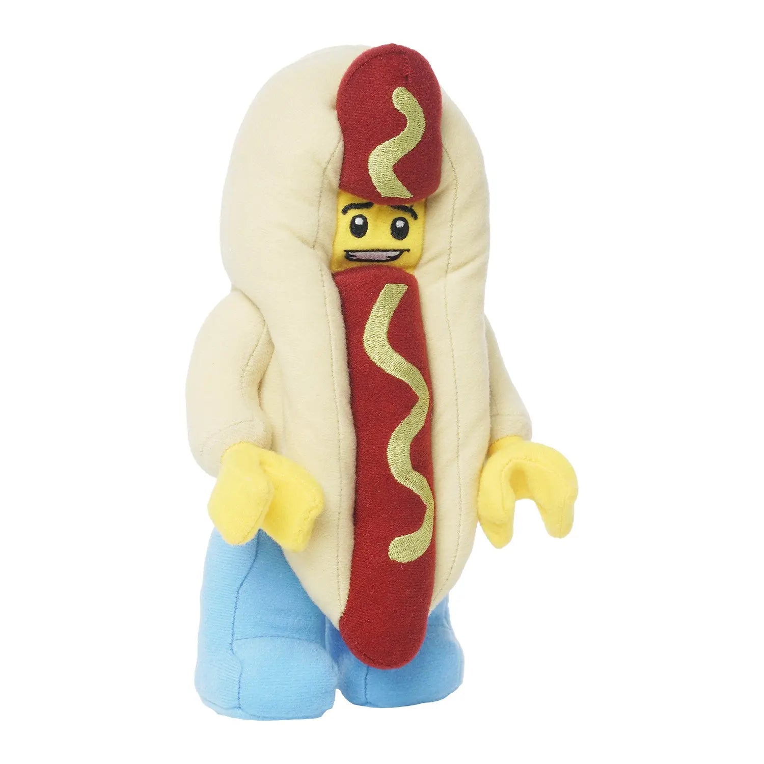 LEGO® Hot Dog Guy Plush Minifigure Small