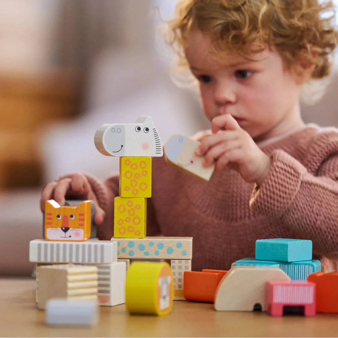 Wooden Animal Parade Blocks