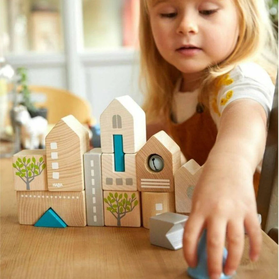 Bad Rodach Skyline Wooden Building Block Set