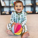 Rainbow Fabric Baby Ball