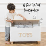 Classic Wooden Toy Chest